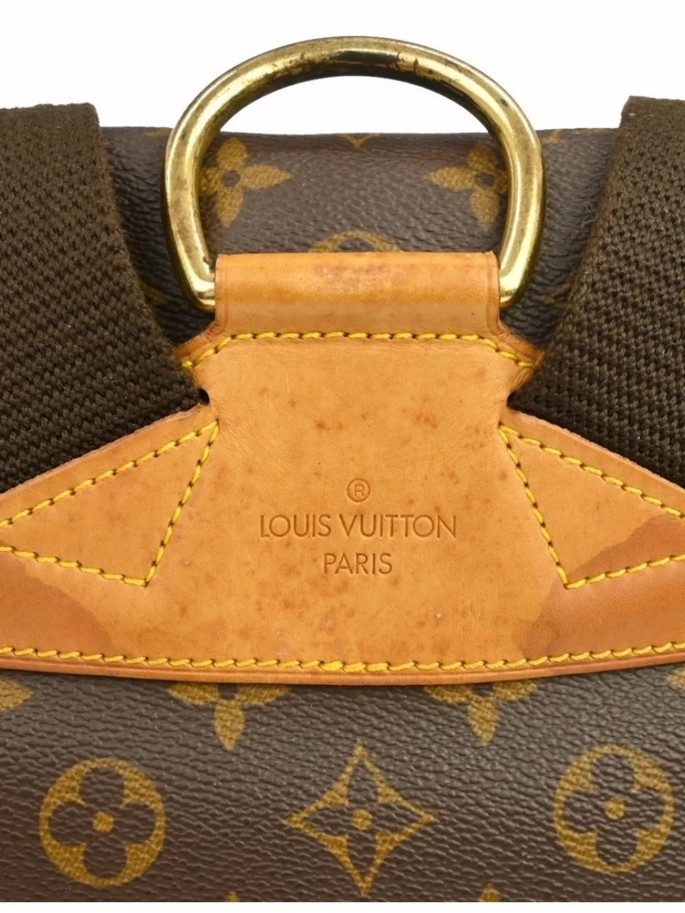 Authentic Louis Vuitton montsouris GM monogram discontinued backpack